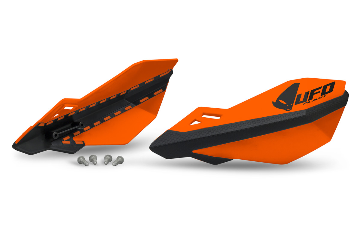 Handguards orange Traxion - Ufo Plast