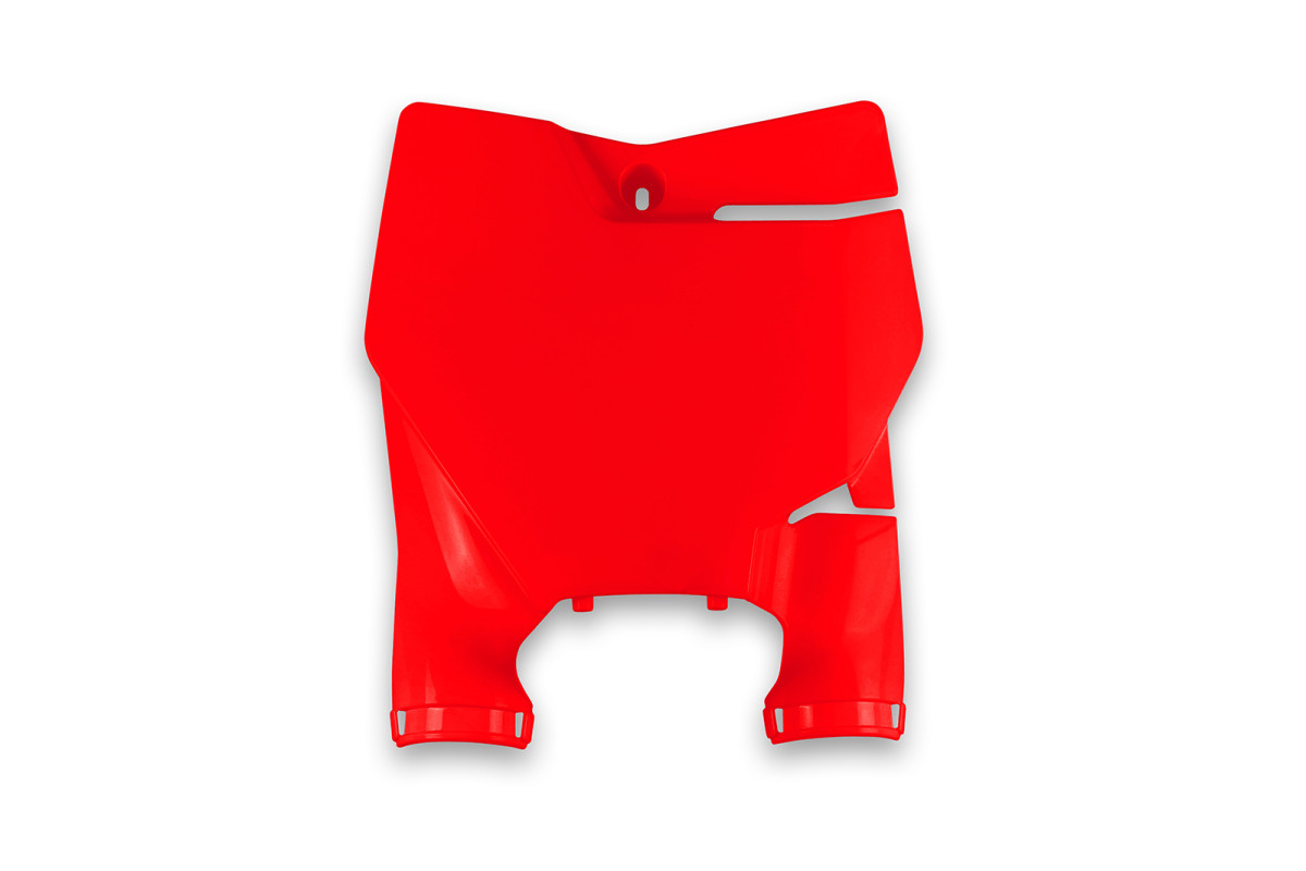 Front Number Plate red - Ufo Plast