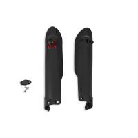 Fork Slider Protector + Quick Starter black - Ufo Plast Fork Slider Protector + Quick Starter black - Ufo Plast