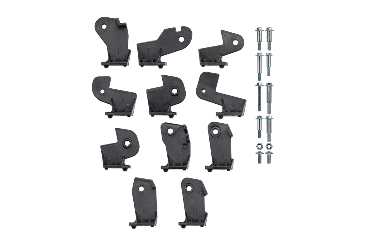 mounting kit on levers black for Flame handguards - Ufo Plast