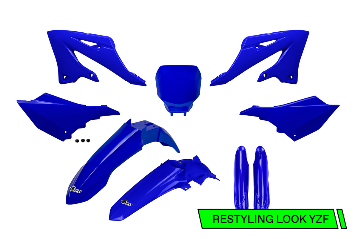 Full Plastic Kit blue for Yamaha YZ 125 (2022-26) - YZ 250 (2022-26) - YZ 125 X (2022-26) - YZ 250 X (2022-26) - REPLICA PLAS...