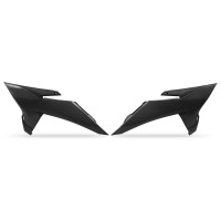 Radiator Covers black compatible Ktm SX 85 (2025-26) - REPLICA PLASTICS - KT05030-001 - Ufo Plast