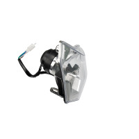 Headlight with plastic support black Headlight - Ufo Plast