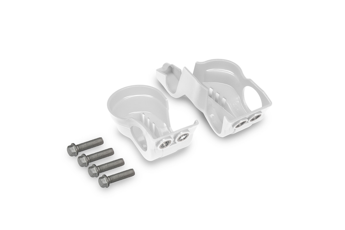 Fork Bottom Shoe Guard Cover Protector white - Ufo Plast