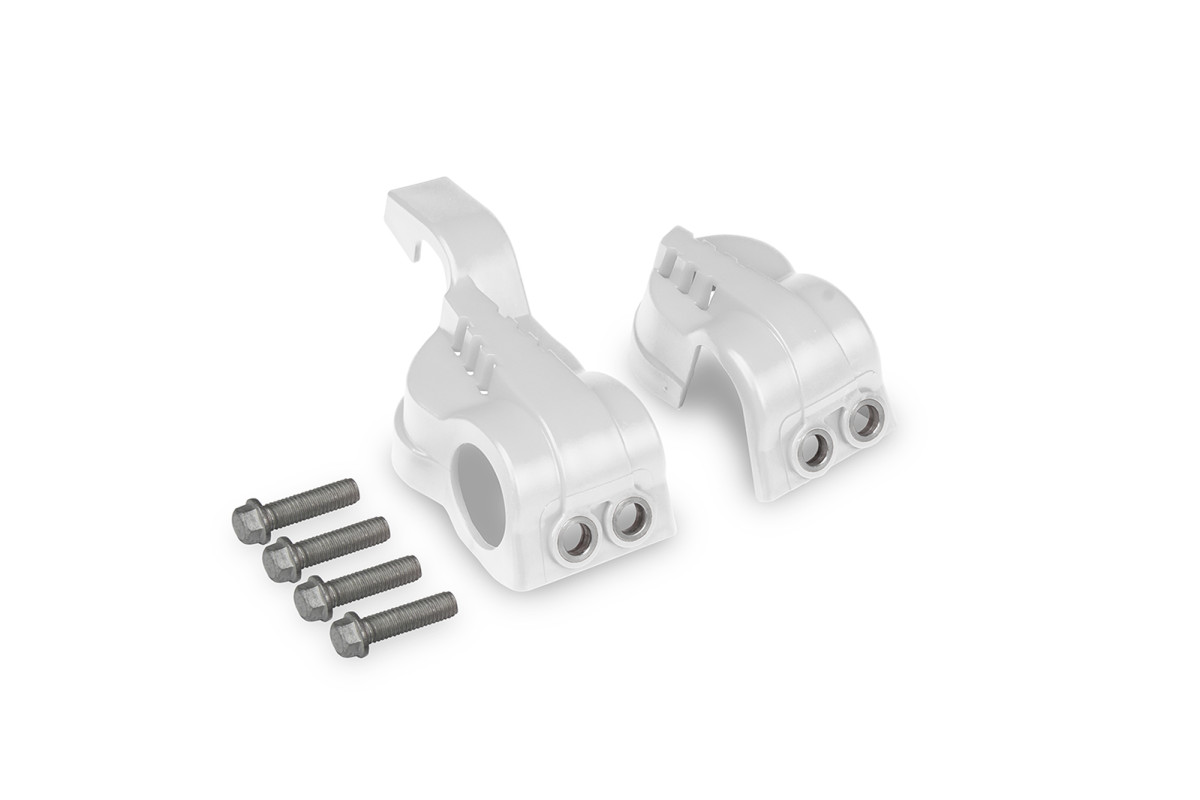 Fork Bottom Shoe Guard Cover Protector white - Ufo Plast