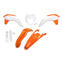 Full Plastic Kit OEM Color for Ktm EXC 125 - EXC 200 - EXC 250 - EXC-F 250 - EXC 300 - EXC-F 350 - EXC-F 450 - EXC-F 500 - RE...