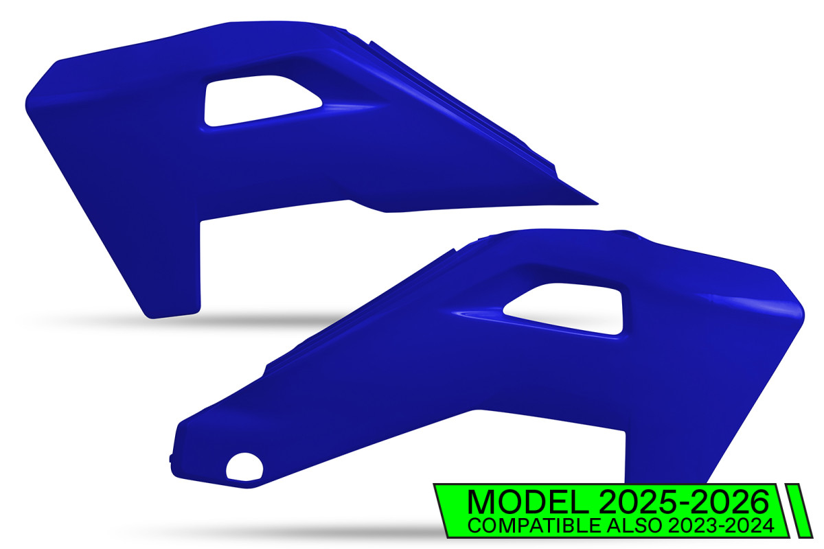 Radiator Covers Blue Husqvarna Heritage - Ufo Plast