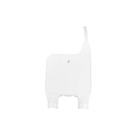 Front Number Plate white - Ufo Plast