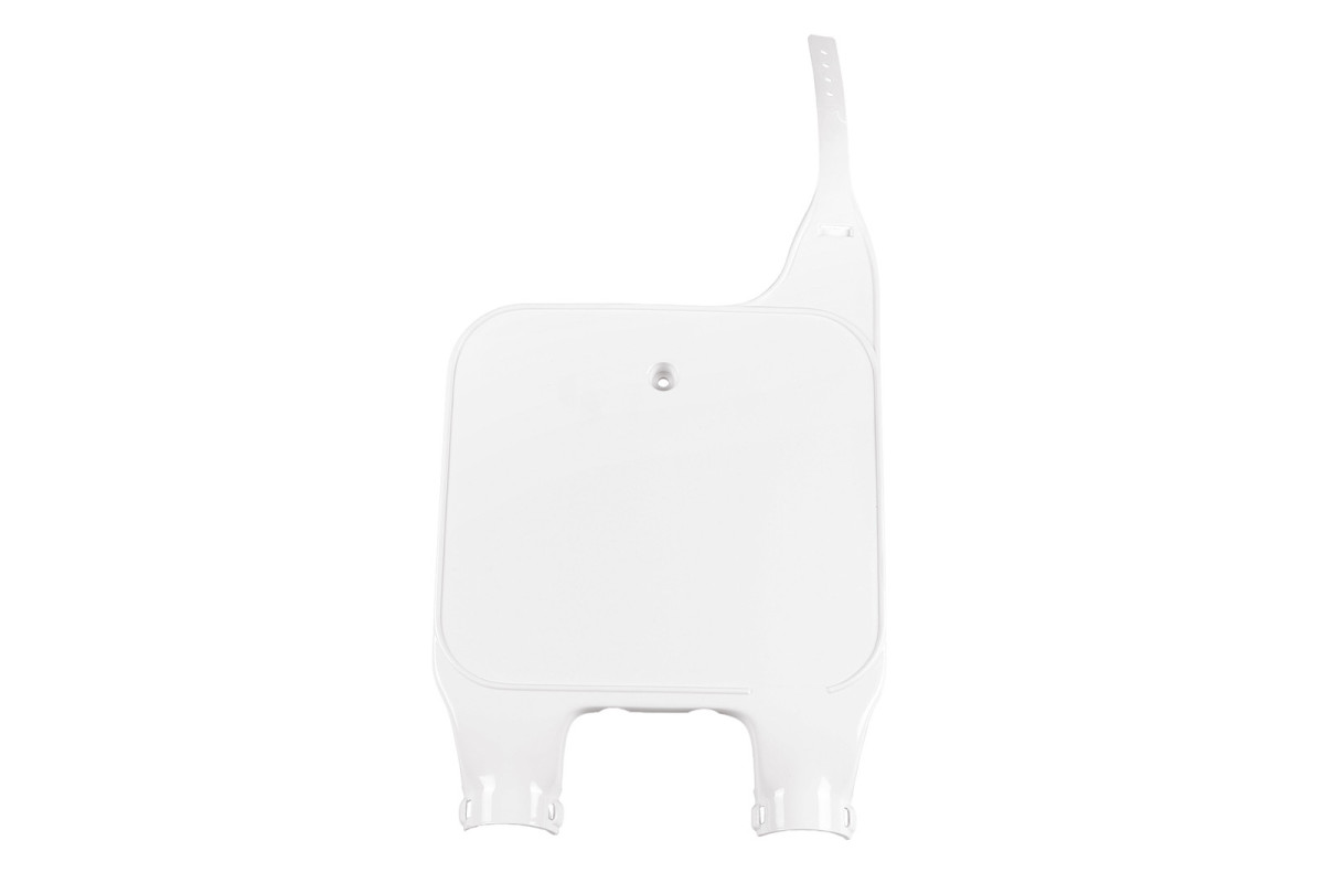 Front Number Plate white - Ufo Plast