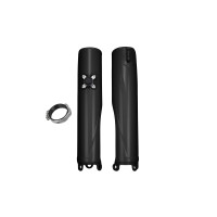 Fork Slider Protector + Quick Starter black - Ufo Plast