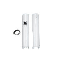 Fork Slider Protector + Quick Starter white - Ufo Plast Fork Slider Protector + Quick Starter white - Ufo Plast