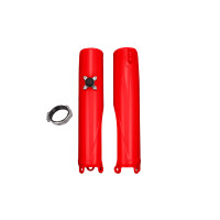 Fork Slider Protector + Quick Starter red - Ufo Plast Fork Slider Protector + Quick Starter red - Ufo Plast