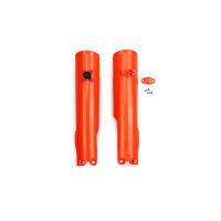 Fork Slider Protector + Quick Starter neon orange - Ufo Plast Fork Slider Protector + Quick Starter neon orange - Ufo Plast