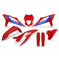 Full Plastic Kit red-blue - Ufo Plast Full Plastic Kit red-blue - Ufo Plast