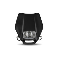 Motocross Ghibli halogen headlight black - UFO Plast Motocross Ghibli halogen headlight black - UFO Plast