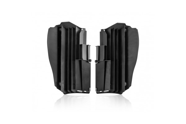 Motocross radiator louvers for Yamaha black