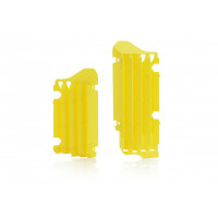 Motocross radiator louvers for Suzuki yellow