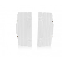 Motocross radiator louvers for Ktm white