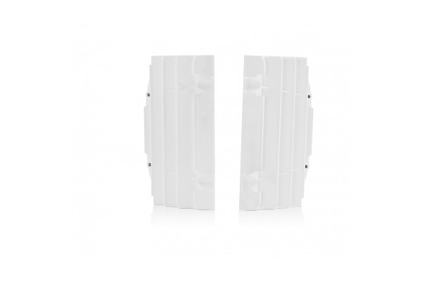 Motocross radiator louvers for Ktm white
