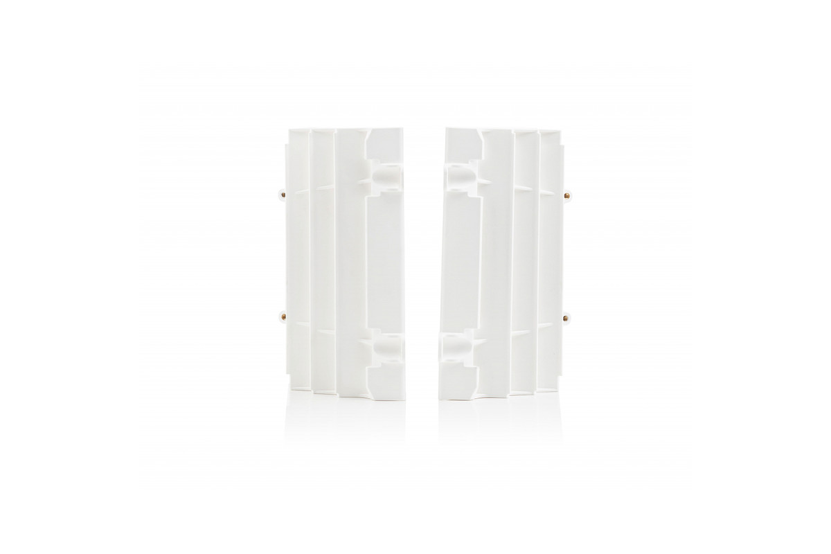 Motocross radiator louvers for Ktm white