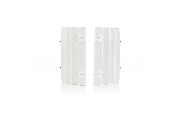 Motocross radiator louvers for Ktm white