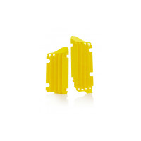 Motocross radiator louvers for Suzuki yellow