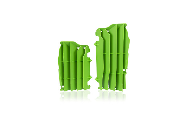 Radiator Louvers Green Green for Kawasaki KXF 450 (2016-23)